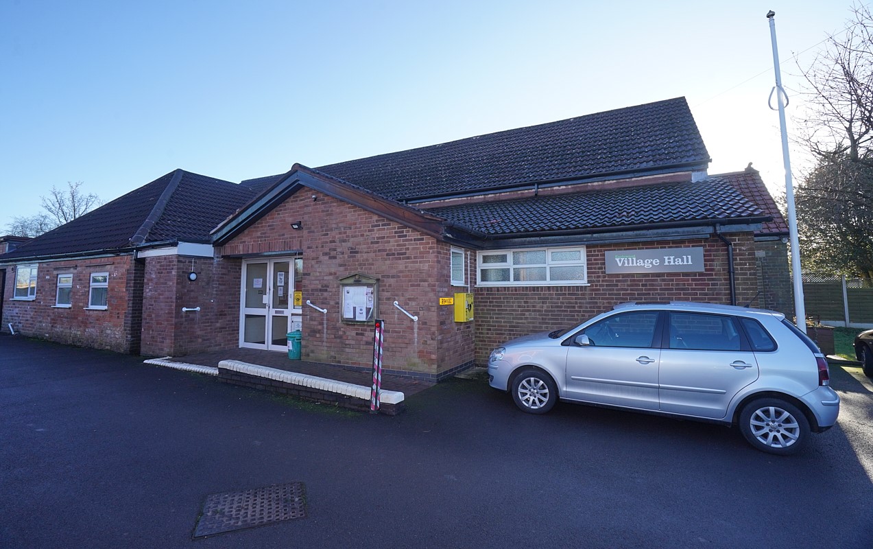 Defibrillator located near the front door